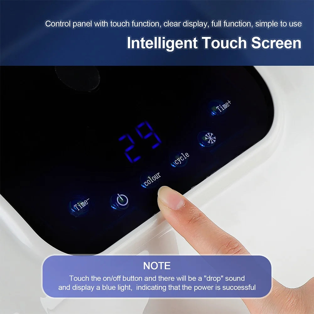Foreverlily 7 Colors LED Photon Machine Skin Rejuvenation Nano Spray Facial Body Spa Device Deep Hydration Beauty Mask